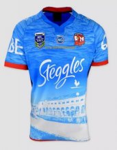 2017-18 Season Sydney Roosters Blue Rugby Jersey