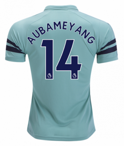 2018-19 Arsenal Third Soccer Jersey Shirt Pierre-Emerick Aubameyang #14