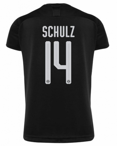 2019-20 Borussia Dortmund Away Soccer Jersey Shirt Schulz 14
