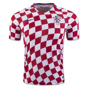 2016 Euro Croatia Home Soccer Jersey