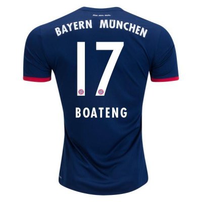 2017-18 Bayern Munich Boateng #17 Away Soccer Jersey
