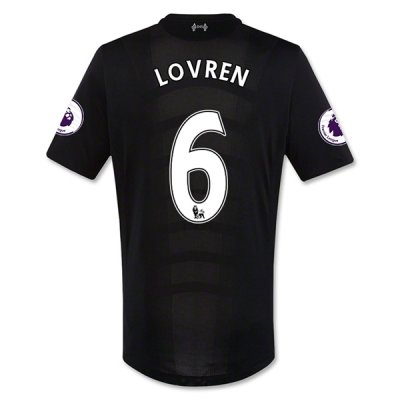 2016-17 Liverpool 6 LOVREN Away Soccer Jersey