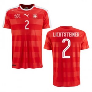 2016 Switzerland Lichtsteiner 2 Home Soccer Jersey