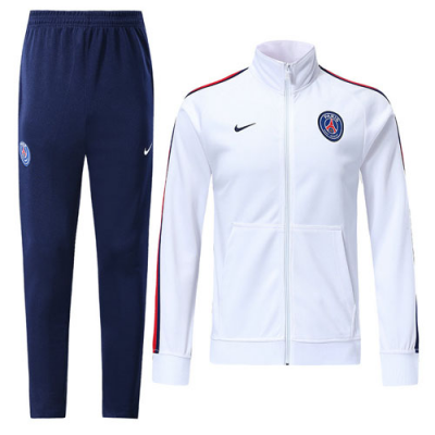 18-19 PSG White Training Kit Jacket and Pants