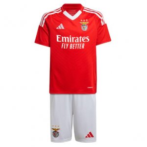 2024-25 Benfica Kids Home Soccer Kits Shirt With Shorts