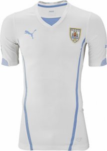 2014 FIFA World Cup Uruguay Away Soccer Jersey Football Shirt