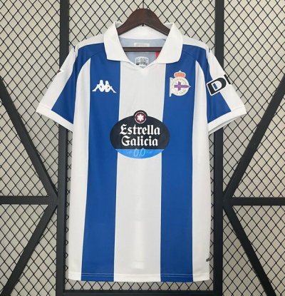 2024-25 Deportivo de La Coruna Home Soccer Jersey Shirt