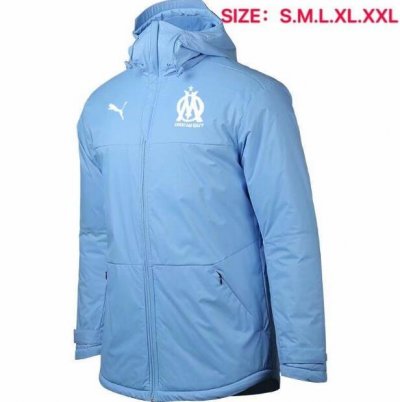 2020-21 Flamengo Blue Cotton Warn Coat