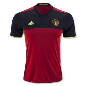 2016 Euro Belgium Home Soccer Jersey