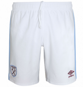 2019-20 West Ham United Away Soccer Shorts