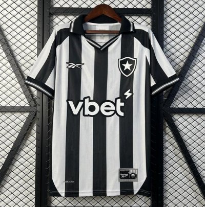 2025-26 Botafogo de Futebol e Regatas Home Soccer Jersey Shirt