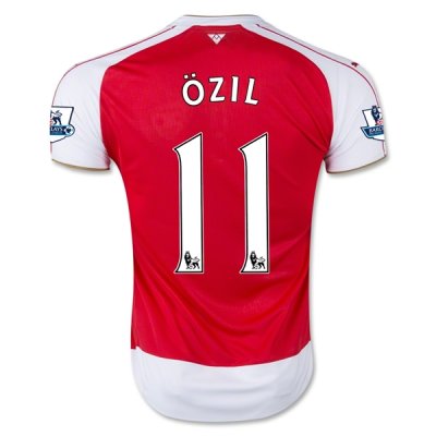 2015-16 Arsenal OZIL 11 Home Soccer Jersey