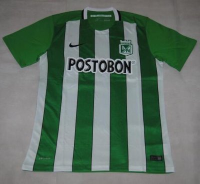 2016-17 Atlético Nacional Home Soccer Jersey