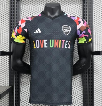 2023-24 Arsenal Black Special Soccer Jersey Shirt Player Version