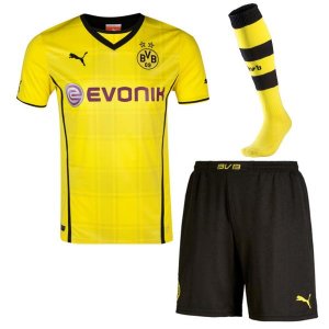 13-14 Borussia Dortmund Home UCL Whole Kit(Shirt+Short+Socks) 13-14 Borussia Dortmund Home UCL Whole Kit(Shirt+Short+Socks)
