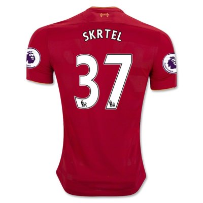 2016-17 Liverpool 37 SKRTEL Home Soccer Jersey