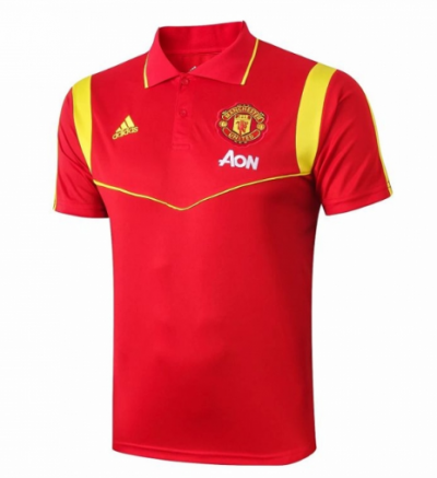 2019-20 Manchester United Red Polo Shirts