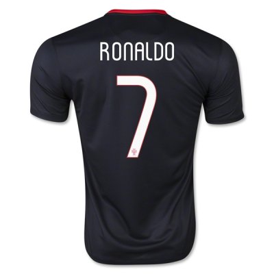 Portugal 2015/16 RONALDO #7 Away Soccer Jersey