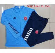 2020-21 Ajax Light Blue Training Sports Jacket With Pants