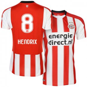 2017-18 PSV Eindhoven #8 Jorrit Hendrix Home Soccer Jersey