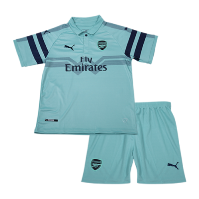 Kids Arsenal 2018-19 Third Away Soccer Shirt With Shorts