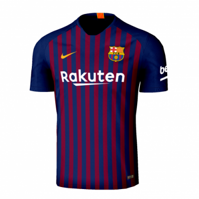 2018-19 Barcelona Home Soccer Jersey