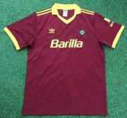 1991-92 Roma Retro Home Soccer Jersey Shirt