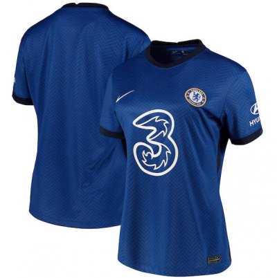 2020-21 Chelsea Home Women Soccer Jersey Shirt