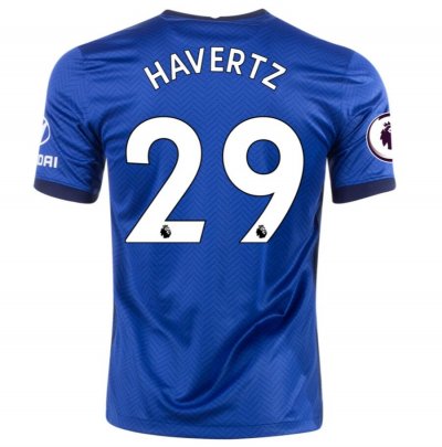 2020-21 Chelsea Home Soccer Jersey Shirt KAI HAVERTZ #29