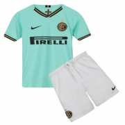 Kids Inter Milan 2019-20 Away Soccer Shirt With Shorts