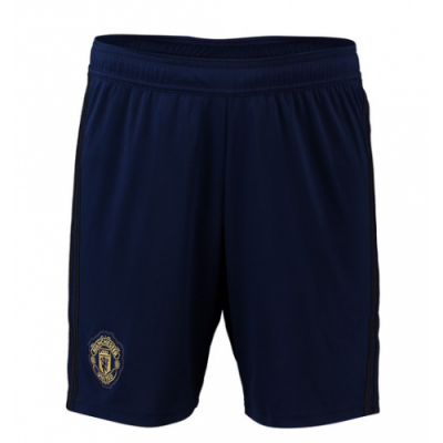 2018-19 Manchester United Third Away Navy Soccer Shorts