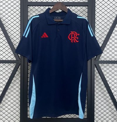 2025-26 Flamengo Navy Polo Shirt