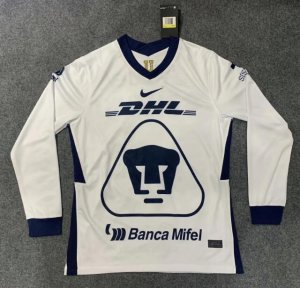 2020-21 UNAM Long Sleeve Home Soccer Jersey Shirt