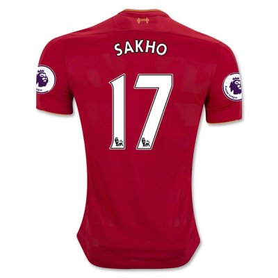 2016-17 Liverpool 17 SAKHO Home Soccer Jersey