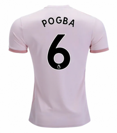 2018-19 Manchester United Away Soccer Jersey Shirt Paul Pogba #6