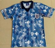 1990 England Retro Away Soccer Jersey Shirt
