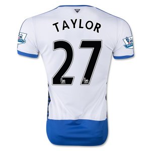 2015-16 Newcastle United TAYLOR 27 Home Soccer Jersey