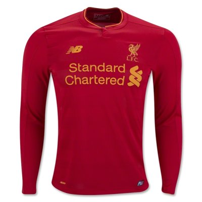 2016-17 Liverpool LS Home Soccer Jersey