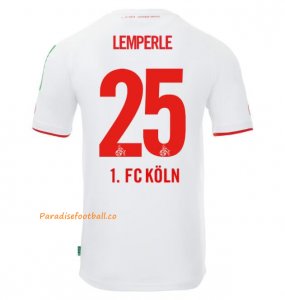 2021-22 1. Fußball-Club Köln Home Soccer Jersey Shirt with Lemperle 25 printing