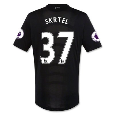 2016-17 Liverpool 37 SKRTEL Away Soccer Jersey