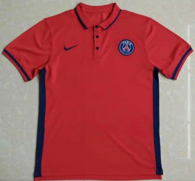 2016-17 PSG Red Polo Shirt