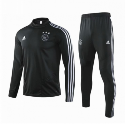 2019-20 Ajax Black Training Sports Sweatshirt With Pants