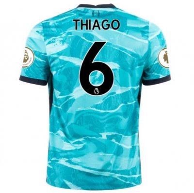 2020-21 Liverpool Away Soccer Jersey Shirt THIAGO #6