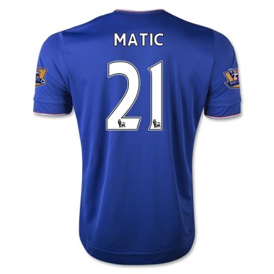 2015-16 Chelsea MATIC 21 Home Soccer Jersey