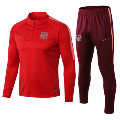 2018-19 Barcelona Red Stripe Training Kit