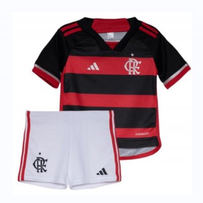2024-25 Flamengo Kids Home Soccer Kits Shirt With Shorts