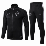 2019-20 Corinthians Black Training Kits Jacket With Pants