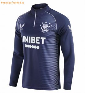 2021-22 Rangers Dark Blue Training Sweatshirt