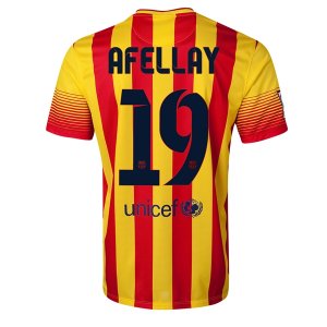 13-14 Barcelona #19 AFELLAY Away Soccer Jersey Shirt 13-14 Barcelona #19 AFELLAY Away Soccer Jersey Shirt
