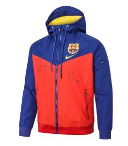 2019-20 Barcelona Blue Red Windbreaker Jacket